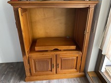 fernsehschrank eiche rustikal