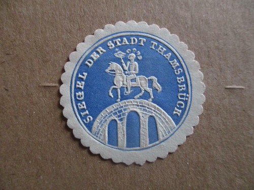 Siegelmarke stadt - -,