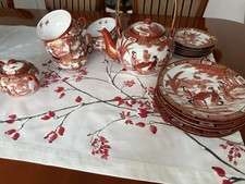 Japan Teeservice Rot Gold