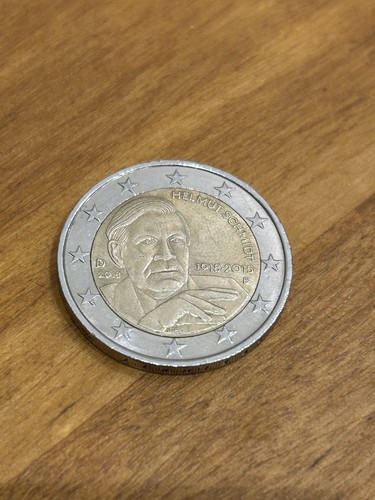 Euro münze helmut - 2,