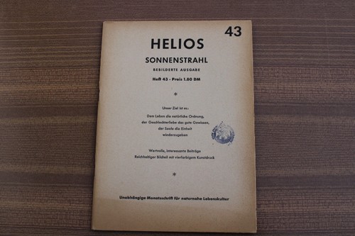 Helios sonnenstrahl heft - helios,