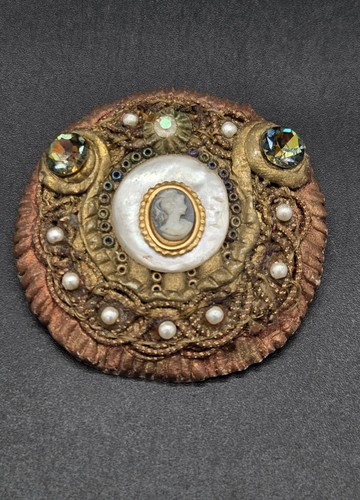 Vintage brosche anstecknadel - brosche,
