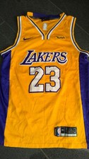 Nike Herren Basketball Trikot L.A. Lakers NBA Nr.23 LeBron James Grösse M / 48