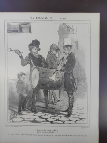 Daumier lithographie - h., daumier,