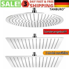 XL/ XXL Kopfbrause Duschkopf Edelstahl Regendusch Wellness Brause Regenbrause