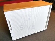 VITRA Aktenschrank Sideboard Kommode Büroschrank Jalousie  2 Fächer 100cm 2 0H