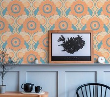 Vliestapete Blumen Ornamente