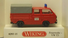 VW T3 Doka  Feuerwehr  i. OvP  von  Wiking 1:87