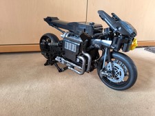 Motorrad,Panlos Rapid 627009,gebraucht,vollständig,sauber,Batman,schwarzes Bike