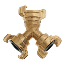 KARASTO Abzweigstück Verbindungsstück GEKA plus Messing Schlauchgröße 9,5-38mm