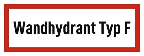Wandhydrant typ - typ,