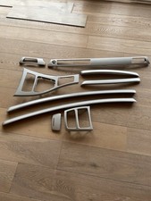 BMW E92 Interieurleisten /Silber /Linkslenker /No NAVIGATION