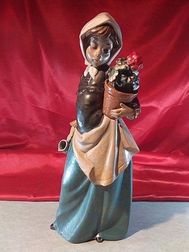 Lladro große porzellan figur - porzellan,
