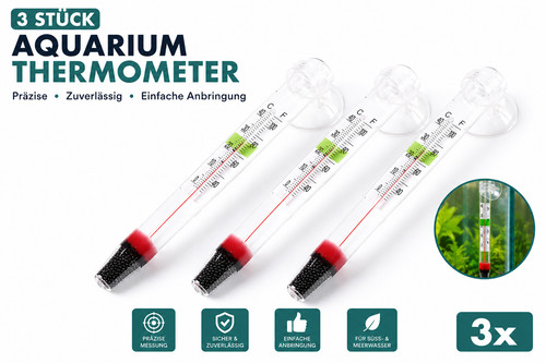 Aquarium thermometer glas - 3,