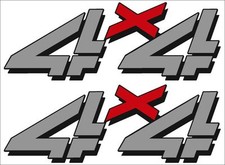 4X4 Replacement Logo / PAIR /