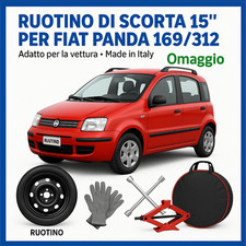 Platzsparend Notrad Fiat Panda