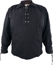 Piratenhemd Schnürhemd