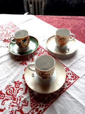 2 er Set Tassen m. Teller