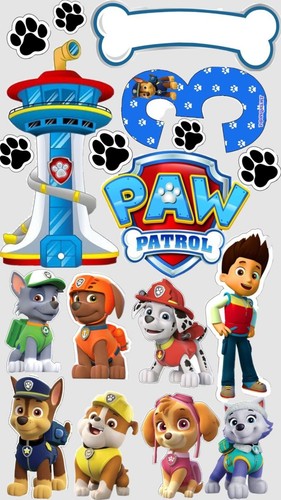 Essbar tortenaufleger paw - tortenaufleger,