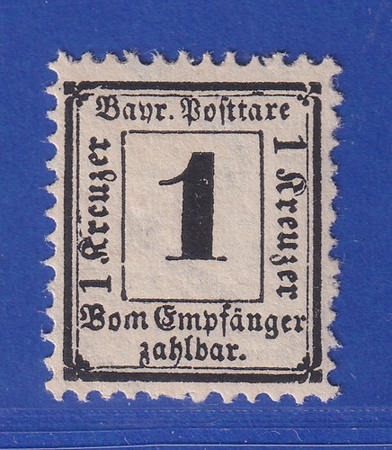 Bayern 1871 portomarke - portomarke, 1
