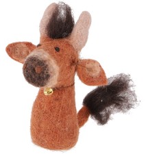 Handgemachte Fingerpuppe aus