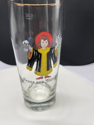 Glas bierglas hofbräu - glas, hb