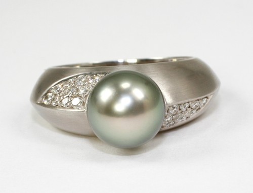 Designer ring tahitiperle - designer,