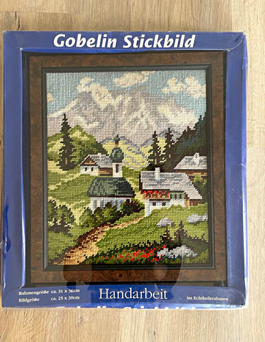 Gobelinstickbild handarbeit - gobelinstickbild,