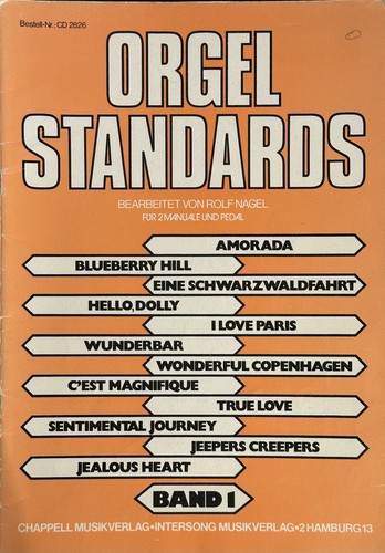 Noten orgel standards - standards,
