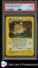 DARK RAICHU-HOLO POKEMON ROCKET 2000 83 PSA 8