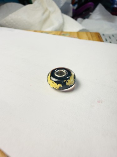 Trollbeads black gold 62015 - black,