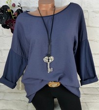 Italy Shirt Tunika Bluse Top
