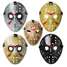 Jason Hockey Maske Erwachsen Jugendlich Halloween Mask Friday the 13 Horror