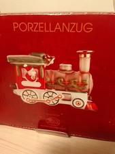 Hutschenreuther Porzellanzug Lokomotive   Nostalgische Weihnachten