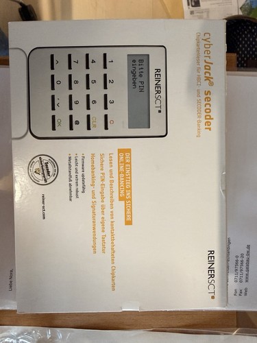 Reiner sct cyberjack secoder - "cyberjack, secoder"