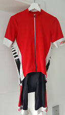 Radtrikot ZERO rh+ Trikot kurzarm Trägerhose kurz Fahrrad Rennrad MTB Sommer rot