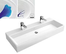 Villeroy&Boch Doppel Waschtisch 100 Memento 5133AGR1 CleanPlus weiß geschliffen