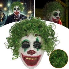 Halloween Clown Maske Realistische Latex Gruselige Maske Gruselige Joker Maske