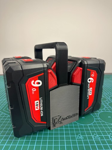 Akku korb träger caddy - 4x,
