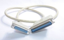 SCSI Kabel DB25 Stecker auf 50 Pin Centronics Stecker 80CM für Amiga Apple Sun IBM etc