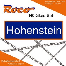 Roco H0 Gleis Set Hohenstein