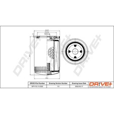 ORIGINAL® Dr!ve+ Ölfilter für Maserati BORA GHIBLI GHIBLI Spider INDY KHAMSIN