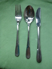 WMF Cromargan Bamberg 3tlg.  Menübesteck Messer Gabel Löffel -mehrere vorhanden