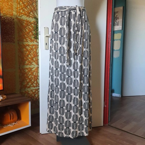 Beige gemusterter boho sommer - beige,