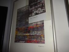 Gerhard Richter Abstrakt nummeriert    13/15    Birkenau Flyer Handsigniert
