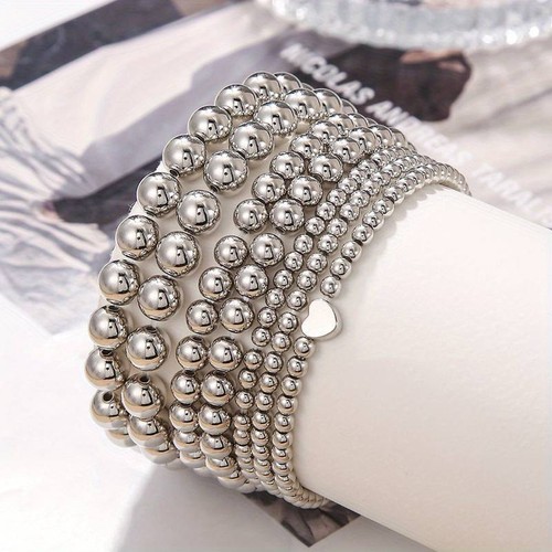 Armband teilig kugel - kugel, herz
