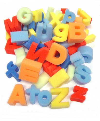 Buchstaben schaumstoff - buchstaben,