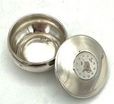 Schöne antik echt Silber Dose