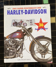 Harley-Davidson Motorrad,36 Super-Poster Buch
