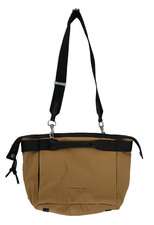 Liebeskind Berlin Damen Tasche Mittel Braun Schwarz Trapez Stoff